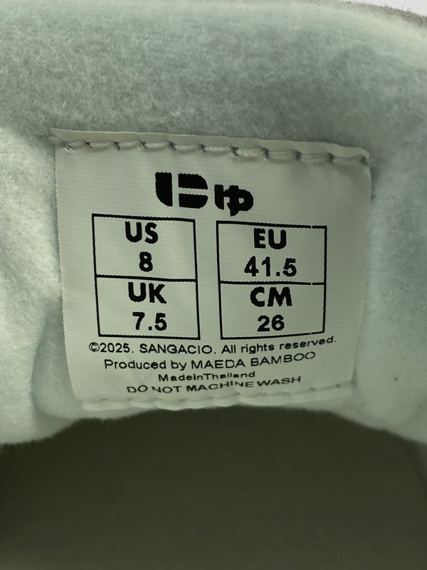 【未使用品】【メンズ】 Sangacio サンガッチョ NYU'S 10TH ANNIVERSARY にゅ〜ず 10th アニバーサリー スニーカー 靴 162-251129-kk-21-min カラー：GRAY 万代Net店