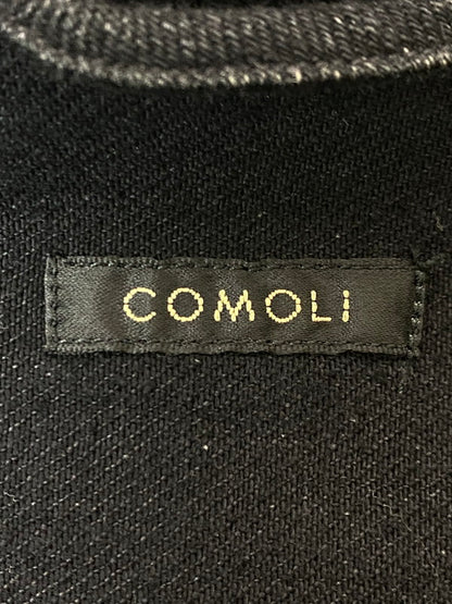 【中古品】【メンズ】 COMOLI コモリ 23AW BLACK DENIM JACKET Y03-01001 ブラック デニムジャケット ライトアウター Gジャン 140-251129-kk-24-min サイズ：1 カラー：ブラック 万代Net店