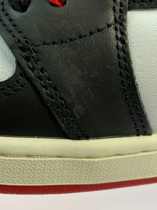 【中古美品】【メンズ】 NIKE ナイキ AIR JORDAN 1 RETRO HIGH OG BLACK TOE REIMAGINED DZ5485-106 エア ジョーダン 1 レトロ ハイ オリジナル ブラックトゥ/つま黒 リイマジンド スニーカー 靴 160-251129-kk-10-min カラー：WHITE/BLACK-VARSITY RED-SAIL 万代Net店