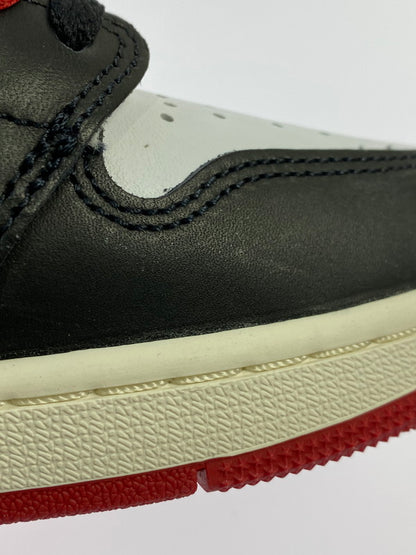 【中古美品】【メンズ】 NIKE ナイキ AIR JORDAN 1 RETRO HIGH OG BLACK TOE REIMAGINED DZ5485-106 エア ジョーダン 1 レトロ ハイ オリジナル ブラックトゥ/つま黒 リイマジンド スニーカー 靴 160-251129-kk-10-min カラー：WHITE/BLACK-VARSITY RED-SAIL 万代Net店