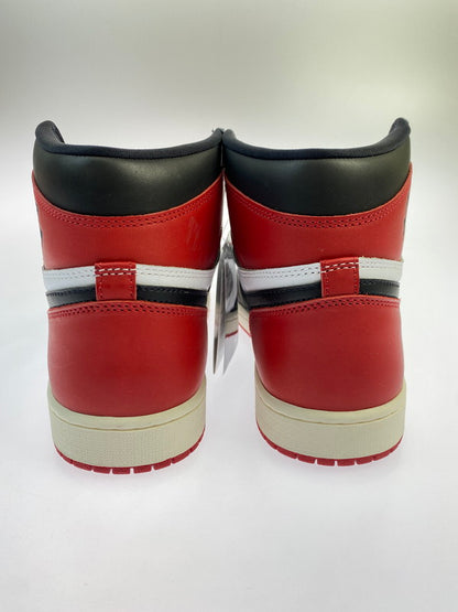 【中古美品】【メンズ】 NIKE ナイキ AIR JORDAN 1 RETRO HIGH OG BLACK TOE REIMAGINED DZ5485-106 エア ジョーダン 1 レトロ ハイ オリジナル ブラックトゥ/つま黒 リイマジンド スニーカー 靴 160-251129-kk-10-min カラー：WHITE/BLACK-VARSITY RED-SAIL 万代Net店