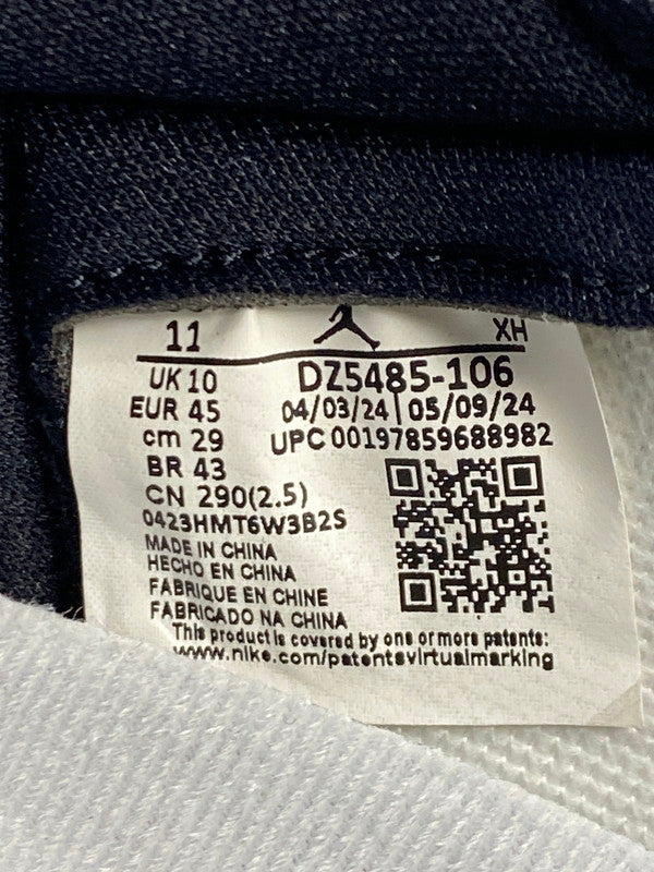 【中古美品】【メンズ】 NIKE ナイキ AIR JORDAN 1 RETRO HIGH OG BLACK TOE REIMAGINED DZ5485-106 エア ジョーダン 1 レトロ ハイ オリジナル ブラックトゥ/つま黒 リイマジンド スニーカー 靴 160-251129-kk-10-min カラー：WHITE/BLACK-VARSITY RED-SAIL 万代Net店