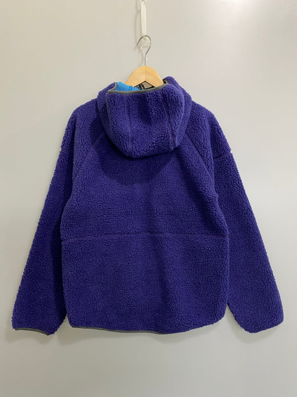 【中古品】【メンズ】 WILDTHINGS ワイルドシングス ボアフリースジャケット メンズ アウター 144-260702-hu-34-min サイズ：Ｓ カラー：パープル/ライトブルー 万代Net店