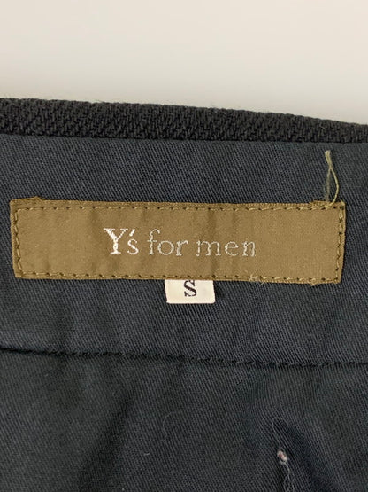 【中古品】【メンズ】 Y's for men ワイズ フォー メン WIDE SLACKS PANTS ML-P03-014 ワイドスラックスパンツ ボトムス Yohji Yamamoto 151-251201-kk-21-min サイズ：S カラー：ブラック 万代Net店