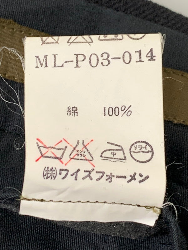 【中古品】【メンズ】 Y's for men ワイズ フォー メン WIDE SLACKS PANTS ML-P03-014 ワイドスラックスパンツ ボトムス Yohji Yamamoto 151-251201-kk-21-min サイズ：S カラー：ブラック 万代Net店