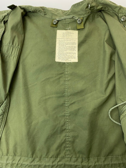 【中古品】【メンズ】 U.S.ARMY アメリカ軍 70's M-65 FISHTAIL PARKA VINTAGE 70年代 M-65 フィッシュテールパーカー アウター ミリタリーコート ライナー付き 146-251129-kk-36-min サイズ：XL カラー：オリーブ 万代Net店