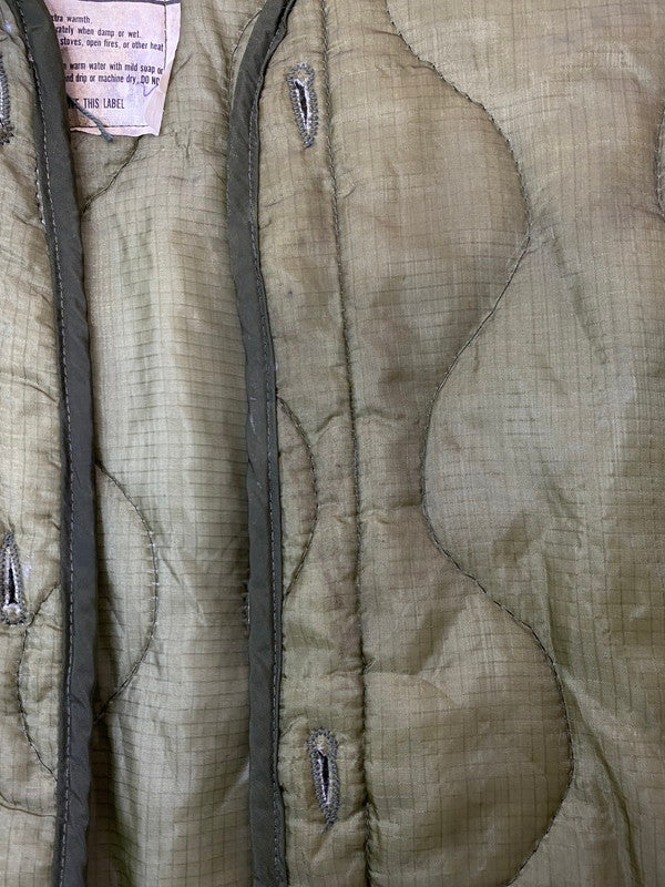 【中古品】【メンズ】 U.S.ARMY アメリカ軍 70's M-65 FISHTAIL PARKA VINTAGE 70年代 M-65 フィッシュテールパーカー アウター ミリタリーコート ライナー付き 146-251129-kk-36-min サイズ：XL カラー：オリーブ 万代Net店