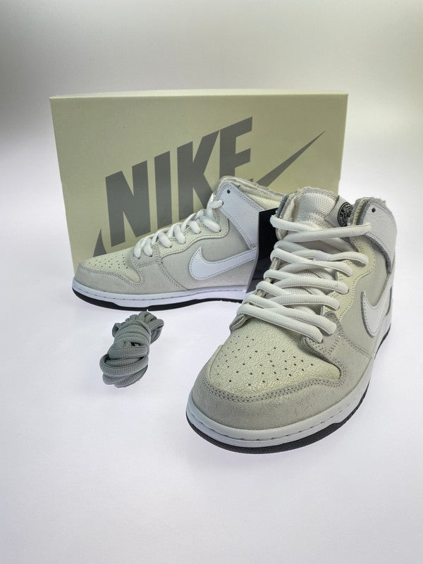 【未使用品】【メンズ】 NIKE SB ナイキ スケートボーディング × ANTIHERO アンタイヒーロー 別注 コラボ DUNK HIGH QS HM5837-100 ダンク ハイ クイックストライク スニーカー 靴 160-251129-kk-09-min カラー：WHITE/WHITE-BLACK 万代Net店