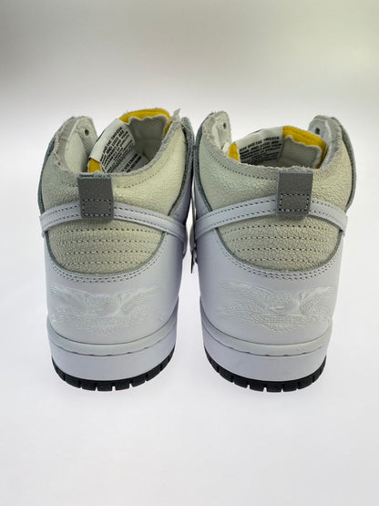 【未使用品】【メンズ】 NIKE SB ナイキ スケートボーディング × ANTIHERO アンタイヒーロー 別注 コラボ DUNK HIGH QS HM5837-100 ダンク ハイ クイックストライク スニーカー 靴 160-251129-kk-09-min カラー：WHITE/WHITE-BLACK 万代Net店