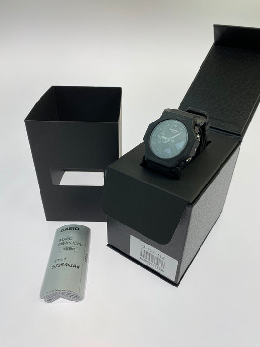 【中古品】【メンズ】 CASIO カシオ G-SHOCK ANALOG-DIGITAL GA-2300 SERIES GA-2300-1AJF ジーショック アナデジ クォーツ 腕時計 196-251129-kk-46-min カラー：ブラック 万代Net店