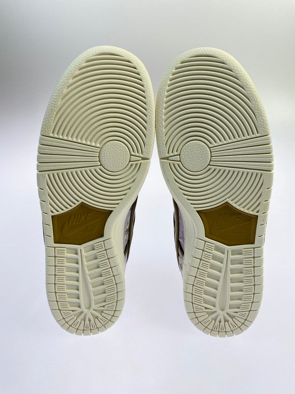 【未使用品】【メンズ】 NIKE SB ナイキ スケートボーディング DUNK LOW PRO PRM FN5880-001 ダンク ロー プロ プレミアム スニーカー 靴 160-251129-kk-06-min カラー：FOOTBALL GREY/COCONUT MILK 万代Net店