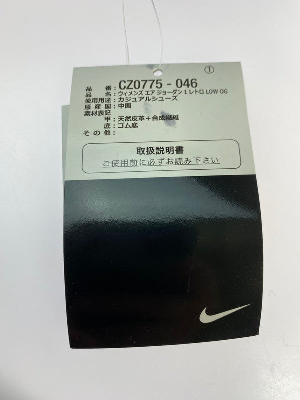 【未使用品】【メンズ】 NIKE ナイキ WMNS AIR JORDAN 1 LOW OG UNC TO CHI CZ0775-046 ウィメンズ エアジョーダン 1 レトロ ロー オリジナル スニーカー 靴 160-251129-kk-04-min カラー：BLACK/DK POWDER BLUE-GYM RED 万代Net店