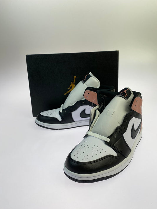 【未使用品】【メンズ】 NIKE ナイキ AIR JORDAN 1 MID DQ8426-100 エア ジョーダン 1 ミッド スニーカー 靴 160-251129-kk-02-min カラー：BLACK/MEDIUM GREY-SAIL 万代Net店