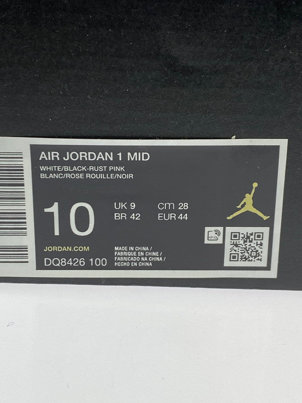 【未使用品】【メンズ】 NIKE ナイキ AIR JORDAN 1 MID DQ8426-100 エア ジョーダン 1 ミッド スニーカー 靴 160-251129-kk-02-min カラー：BLACK/MEDIUM GREY-SAIL 万代Net店