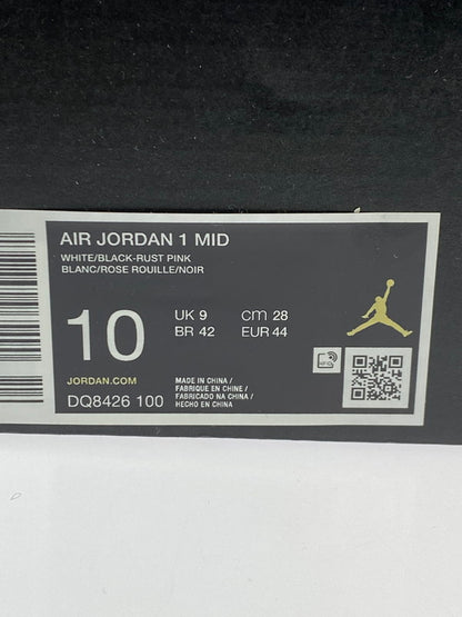 【未使用品】【メンズ】 NIKE ナイキ AIR JORDAN 1 MID DQ8426-100 エア ジョーダン 1 ミッド スニーカー 靴 160-251129-kk-02-min カラー：BLACK/MEDIUM GREY-SAIL 万代Net店