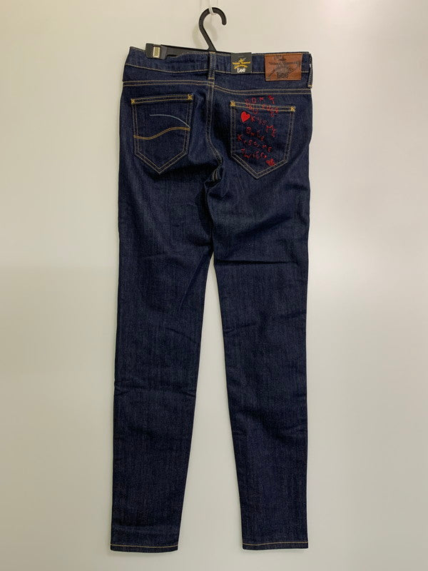 【中古美品】【レディース】 Vivienne Westwood ANGLOMANIA ヴィヴィアンウエストウッド アングロマニア × LEE リー 別注 コラボ SKINNY JEANS 14-03-731001 LV49AGNA スキニージーンズ ボトムス デニムパンツ 168-251201-kk-11-min サイズ：27 カラー：インディゴ 万代Net店
