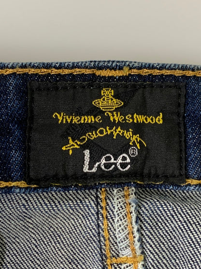 【中古美品】【レディース】 Vivienne Westwood ANGLOMANIA ヴィヴィアンウエストウッド アングロマニア × LEE リー 別注 コラボ SKINNY JEANS 14-03-731001 LV49AGNA スキニージーンズ ボトムス デニムパンツ 168-251201-kk-11-min サイズ：27 カラー：インディゴ 万代Net店