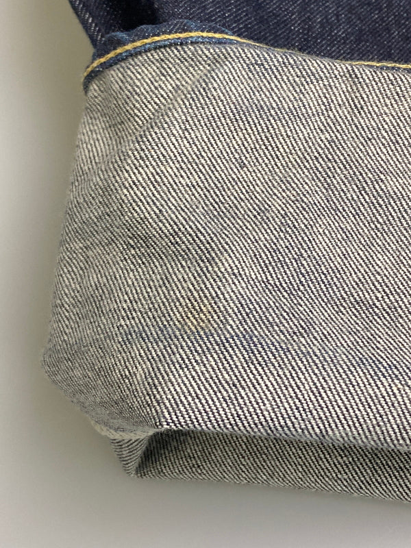 【中古品】【メンズ】 A BATHING APE アベイシングエイプ APEE BACK LOGOS DENIM PANTS バックロゴ デニムパンツ ボトムス 153-251204-jt-33-min サイズ：SHORT カラー：インディゴ 万代Net店