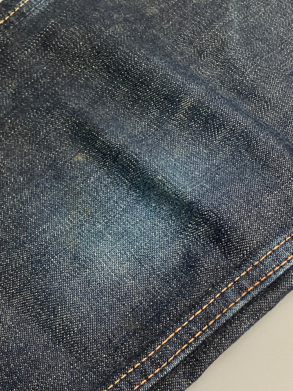 【中古品】【メンズ】 A BATHING APE アベイシングエイプ APEE APE SHALL NEVER KILL APE DENIM PANTS プリント デニムパンツ ボトムス 153-251204-jt-34-min サイズ：TALL カラー：インディゴ 万代Net店