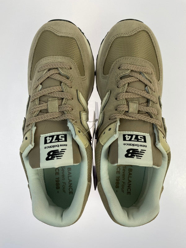 【未使用品】【メンズ】 NEW BALANCE ニューバランス U574WO2 ローカット スニーカー 靴 162-251129-kk-16-min カラー：Beige with off white 万代Net店