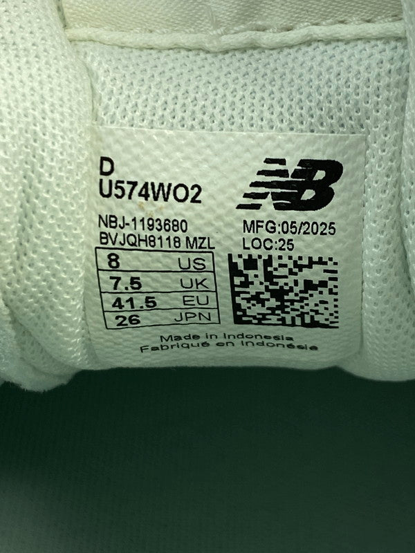 【未使用品】【メンズ】 NEW BALANCE ニューバランス U574WO2 ローカット スニーカー 靴 162-251129-kk-16-min カラー：Beige with off white 万代Net店