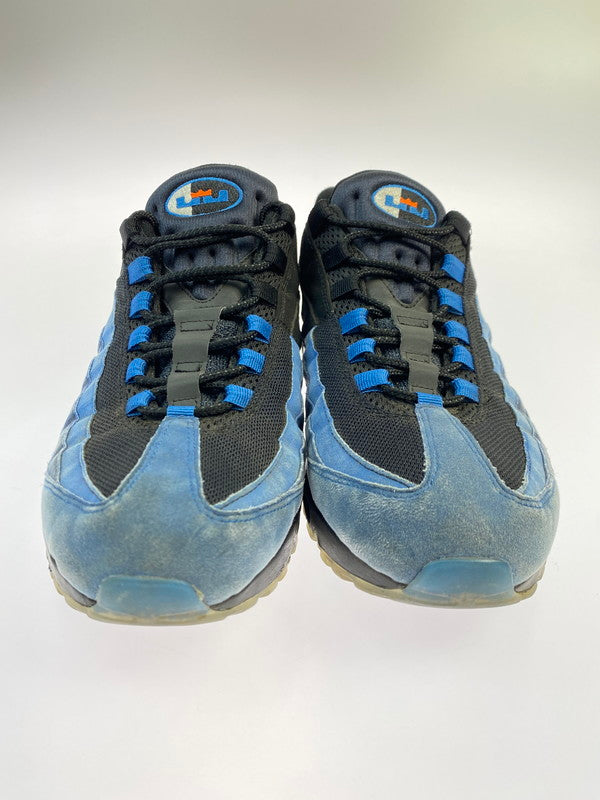 【中古品】【メンズ】 NIKE ナイキ AIR MAX 95 LEBRON JAMES GAMETIME 822829-444 エアマックス95 レブロン・ジェームス ゲームタイム スニーカー 靴 160-251129-kk-11-min カラー：CONSTAL BLUE/COURT BLUE-STR BL 万代Net店