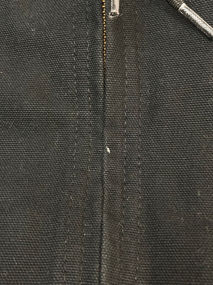 【中古品】【メンズ】 Carhartt カーハート DUCK ACTIVE JACKET THERMAL LINED BLACK J131-BLK ダック アクティブ ジャケット サーマル裏地 メンズ アウター フード付き 142-251130-em-24-min サイズ：Ｌ カラー：ブラック 万代Net店