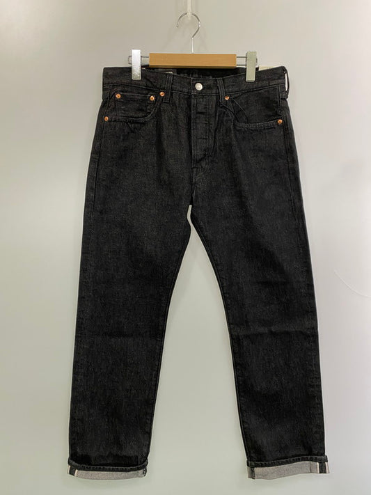 【中古美品】【メンズ】 LEVI'S リーバイス 005013654 501 ORIGINAL SELVEDGE DENIM オリジナルセルビッジデニム 158-251206-zi-15-min サイズ：W32L30 カラー：ブラック 万代Net店