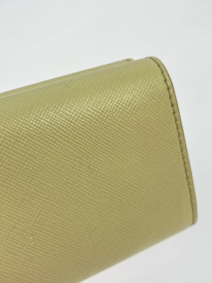 【中古品】【レディース】 MARNI マルニ TRUNK TRIFOLD WALLET PFMOW02U07 トランク トライフォールドウォレット 三つ折り財布 200-251129-kk-55-min カラー：TALC 万代Net店