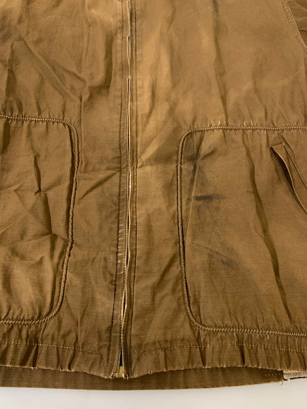 【現状渡し品】【メンズ】 McGREGOR マックレガー 60's SWINGTOP BLOUSON VINTAGE 60年代 スイングトップ ブルゾン ライトアウター ワークジャケット ビンテージ 146-251201-kk-14-min サイズ：42 カラー：ブラウン 万代Net店