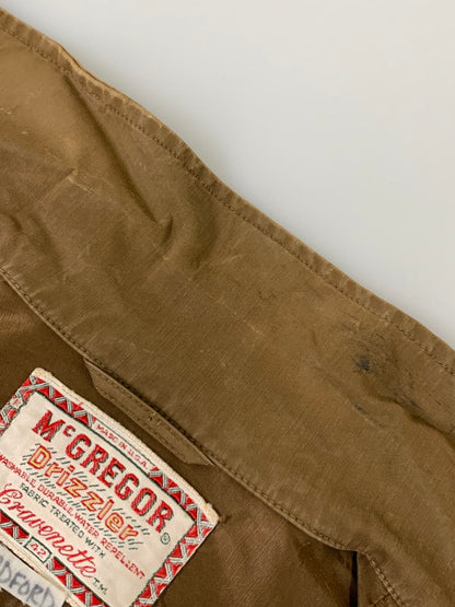 【現状渡し品】【メンズ】 McGREGOR マックレガー 60's SWINGTOP BLOUSON VINTAGE 60年代 スイングトップ ブルゾン ライトアウター ワークジャケット ビンテージ 146-251201-kk-14-min サイズ：42 カラー：ブラウン 万代Net店