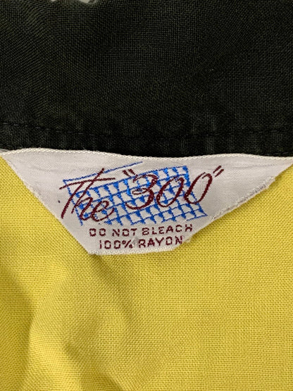 【現状渡し品】【メンズ】 The 300 ザ・スリーハンドレッド 60's S/S RAYON BOWLING SHIRT VINTAGE 60年代 ショートスリーブ レーヨン ボーリングシャツ 半袖 トップス ヴィンテージ 146-251201-kk-18-min サイズ：M カラー：イエロー 万代Net店