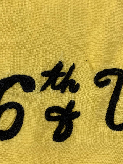 【現状渡し品】【メンズ】 The 300 ザ・スリーハンドレッド 60's S/S RAYON BOWLING SHIRT VINTAGE 60年代 ショートスリーブ レーヨン ボーリングシャツ 半袖 トップス ヴィンテージ 146-251201-kk-18-min サイズ：M カラー：イエロー 万代Net店