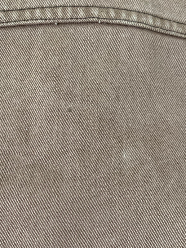 【現状渡し品】【メンズ】 Levi's リーバイス 70's TRUCKER JACKET VINTAGE 70年代トラッカージャケット ライトアウター ヴィンテージ 146-251201-kk-08-min サイズ：38 カラー：ブラウン 万代Net店