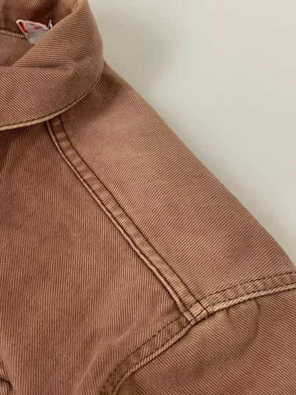 【現状渡し品】【メンズ】 Levi's リーバイス 70's TRUCKER JACKET VINTAGE 70年代トラッカージャケット ライトアウター ヴィンテージ 146-251201-kk-08-min サイズ：38 カラー：ブラウン 万代Net店