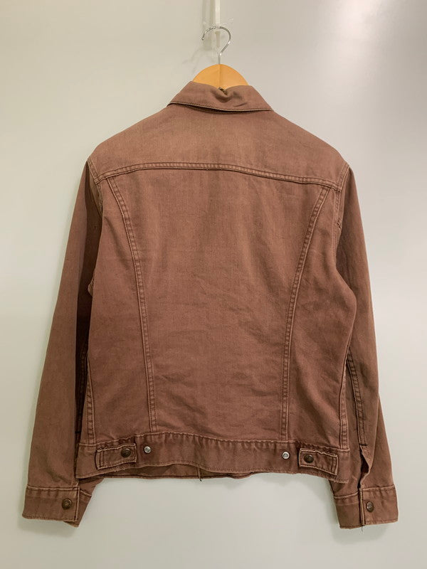 【現状渡し品】【メンズ】 Levi's リーバイス 70's TRUCKER JACKET VINTAGE 70年代トラッカージャケット ライトアウター ヴィンテージ 146-251201-kk-08-min サイズ：38 カラー：ブラウン 万代Net店