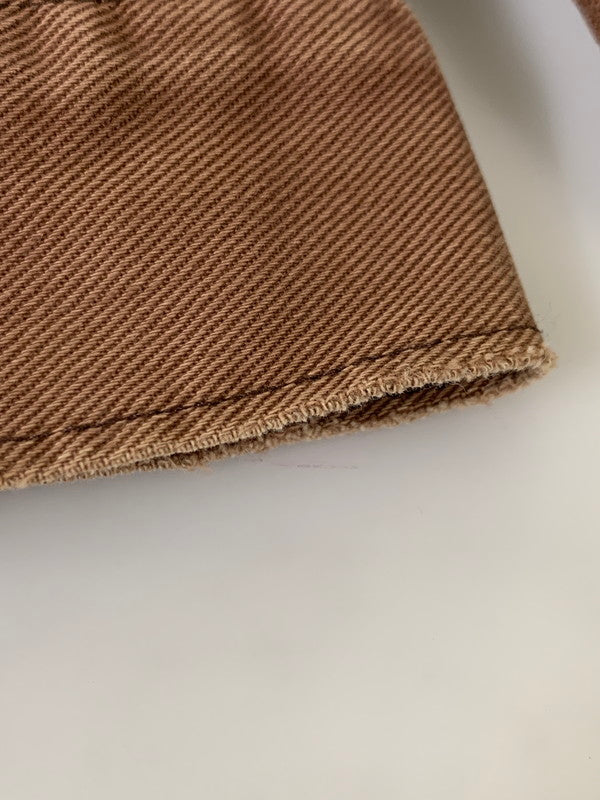 【現状渡し品】【メンズ】 Levi's リーバイス 70's TRUCKER JACKET VINTAGE 70年代トラッカージャケット ライトアウター ヴィンテージ 146-251201-kk-08-min サイズ：38 カラー：ブラウン 万代Net店