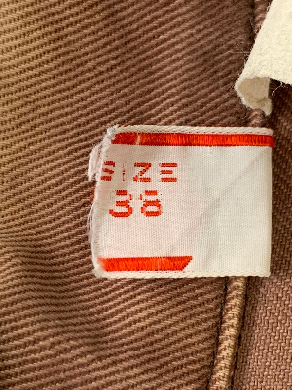 【現状渡し品】【メンズ】 Levi's リーバイス 70's TRUCKER JACKET VINTAGE 70年代トラッカージャケット ライトアウター ヴィンテージ 146-251201-kk-08-min サイズ：38 カラー：ブラウン 万代Net店