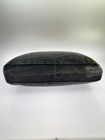 【中古品】【メンズ/レディース】 KAPITAL キャピタル 14OZ SKELETON RIBCAGE SHOULDER BAG スケルトン リブケージ ショルダーバッグ デニム トートバッグ 188-251130-em-20-min カラー：インディゴブラック 万代Net店