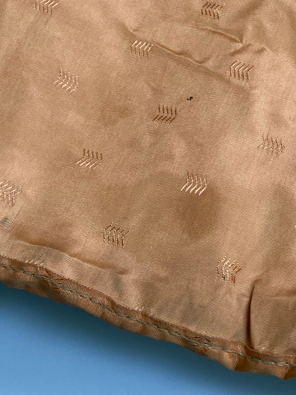 【現状渡し品】【メンズ】 OUTERWEAR WHITE STAG アウターウェア・ホワイトスタッグ フェイクファー ブルゾン 26654 60S 70S ヴィンテージ ジップアップ ジャケット メンズ アウター 146-251208-em-11-min サイズ：10 カラー：ベージュ 万代Net店