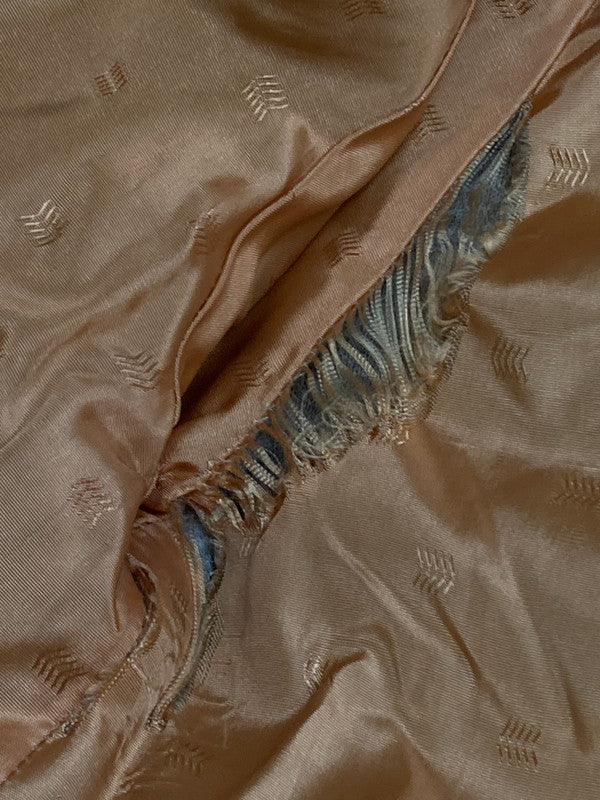 【現状渡し品】【メンズ】 OUTERWEAR WHITE STAG アウターウェア・ホワイトスタッグ フェイクファー ブルゾン 26654 60S 70S ヴィンテージ ジップアップ ジャケット メンズ アウター 146-251208-em-11-min サイズ：10 カラー：ベージュ 万代Net店