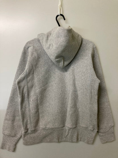 【中古品】【メンズ】 Champion チャンピオン REVERSE WEAVE リバースウィーブ HOODED SWEAT 単色赤タグ 復刻 フーデッド スウェット パーカー メンズ トップス プルオーバー 148-251208-em-19-min サイズ：L カラー：グレー 万代Net店