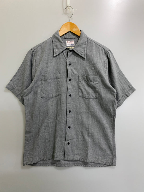 【中古品】【メンズ】 CHALLA L.L.BEAN チャラ エルエルビーン 60S 筆記体 白タグ SS SHIRT 60年代 メンズ ヴィンテージ 半袖 144-260702-hu-38-min カラー：グレー系 万代Net店
