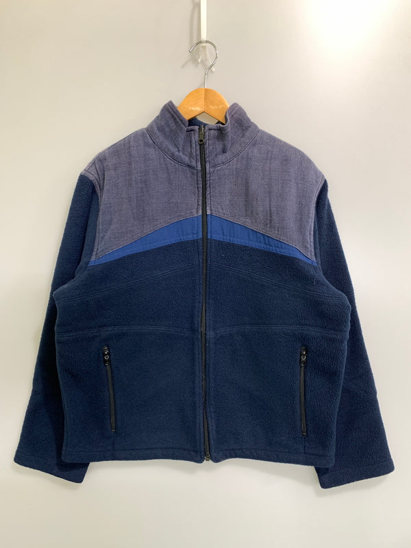 【中古品】【メンズ】 SMITH CENTER スミス・センター USA製 ZIP UP FLEECE JACKET フリースジャケット アウター 146-260729-AS-9-min サイズ：M カラー：ネイビー 万代Net店