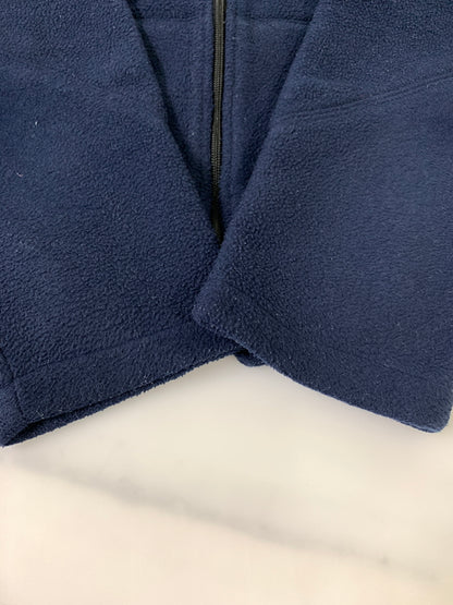 【中古品】【メンズ】 SMITH CENTER スミス・センター USA製 ZIP UP FLEECE JACKET フリースジャケット アウター 146-260729-AS-9-min サイズ：M カラー：ネイビー 万代Net店