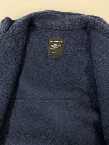 【中古品】【メンズ】 SMITH CENTER スミス・センター USA製 ZIP UP FLEECE JACKET フリースジャケット アウター 146-260729-AS-9-min サイズ：M カラー：ネイビー 万代Net店