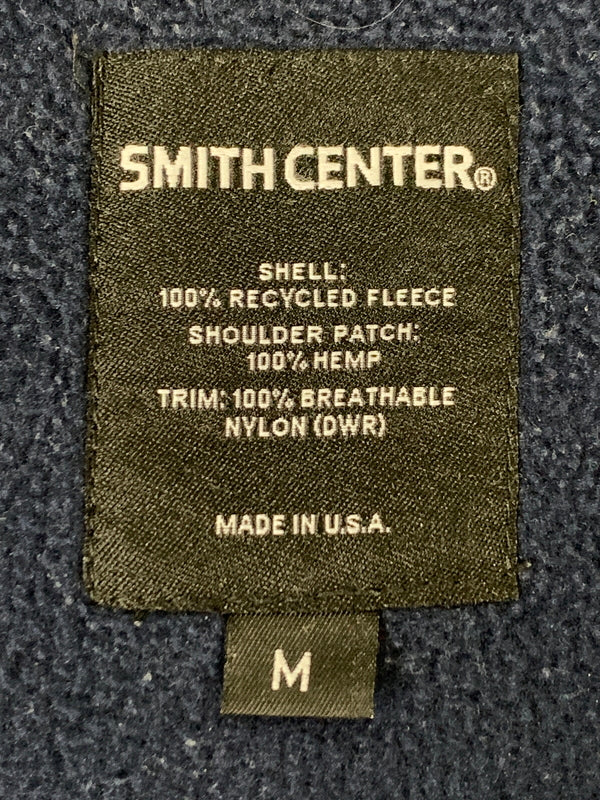 【中古品】【メンズ】 SMITH CENTER スミス・センター USA製 ZIP UP FLEECE JACKET フリースジャケット アウター 146-260729-AS-9-min サイズ：M カラー：ネイビー 万代Net店