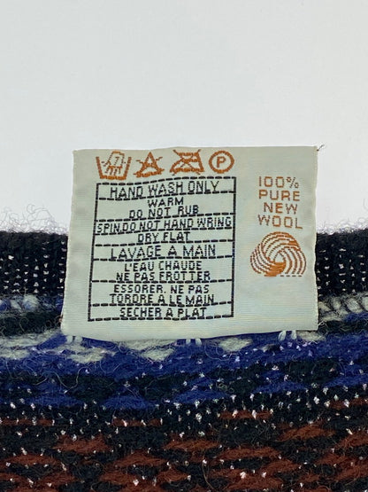 【中古品】【メンズ】 FAIR ISLE KNIT ジャミーソンズ スコットランド製 フェアアイルニットベスト トップス 146-260109-yn-24-min サイズ：L カラー：マルチカラー 万代Net店