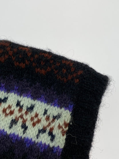 【中古品】【メンズ】 FAIR ISLE KNIT ジャミーソンズ スコットランド製 フェアアイルニットベスト トップス 146-260109-yn-24-min サイズ：L カラー：マルチカラー 万代Net店