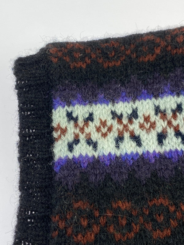 【中古品】【メンズ】 FAIR ISLE KNIT ジャミーソンズ スコットランド製 フェアアイルニットベスト トップス 146-260109-yn-24-min サイズ：L カラー：マルチカラー 万代Net店